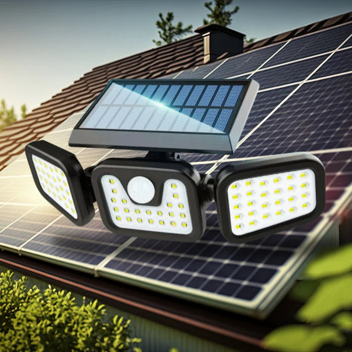LED Solar Motion Sensor Light